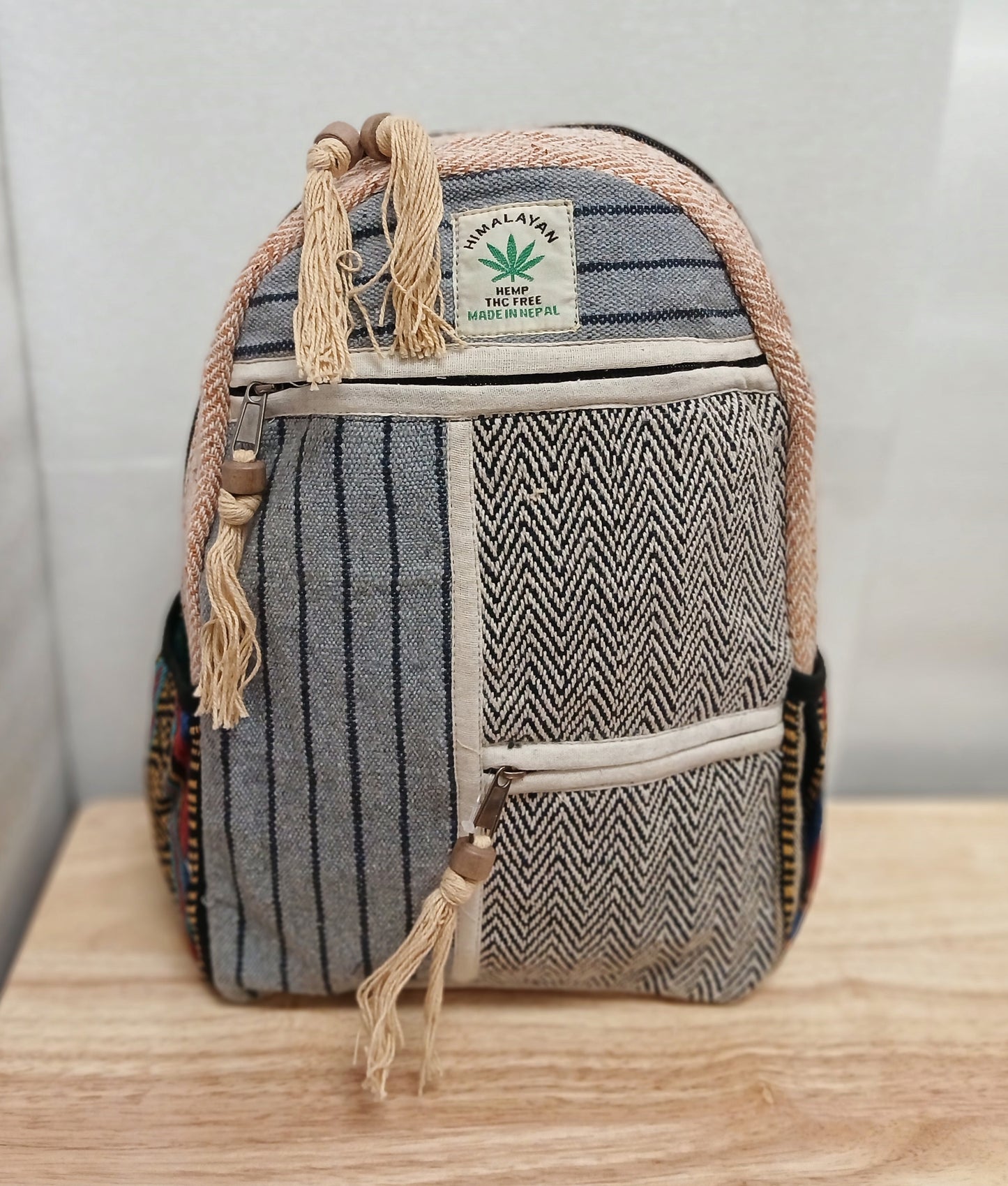 Medium Hemp Backpack- Desert Dusk