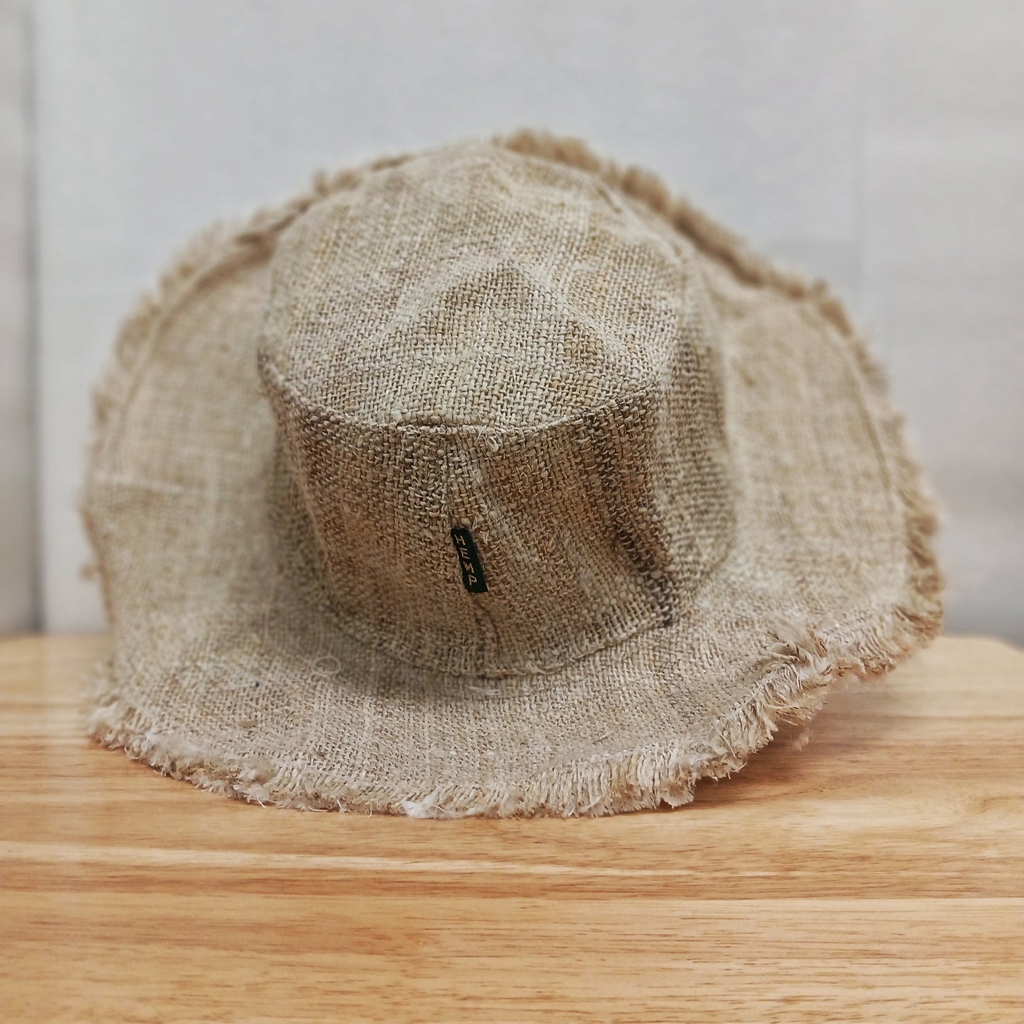 Natural Woven Hemp Bucket Hat