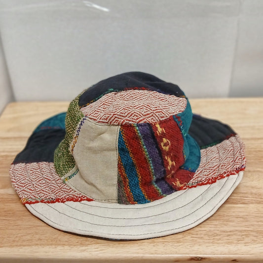 Patchwork Boho Bucket Hat (Assorted Styles)