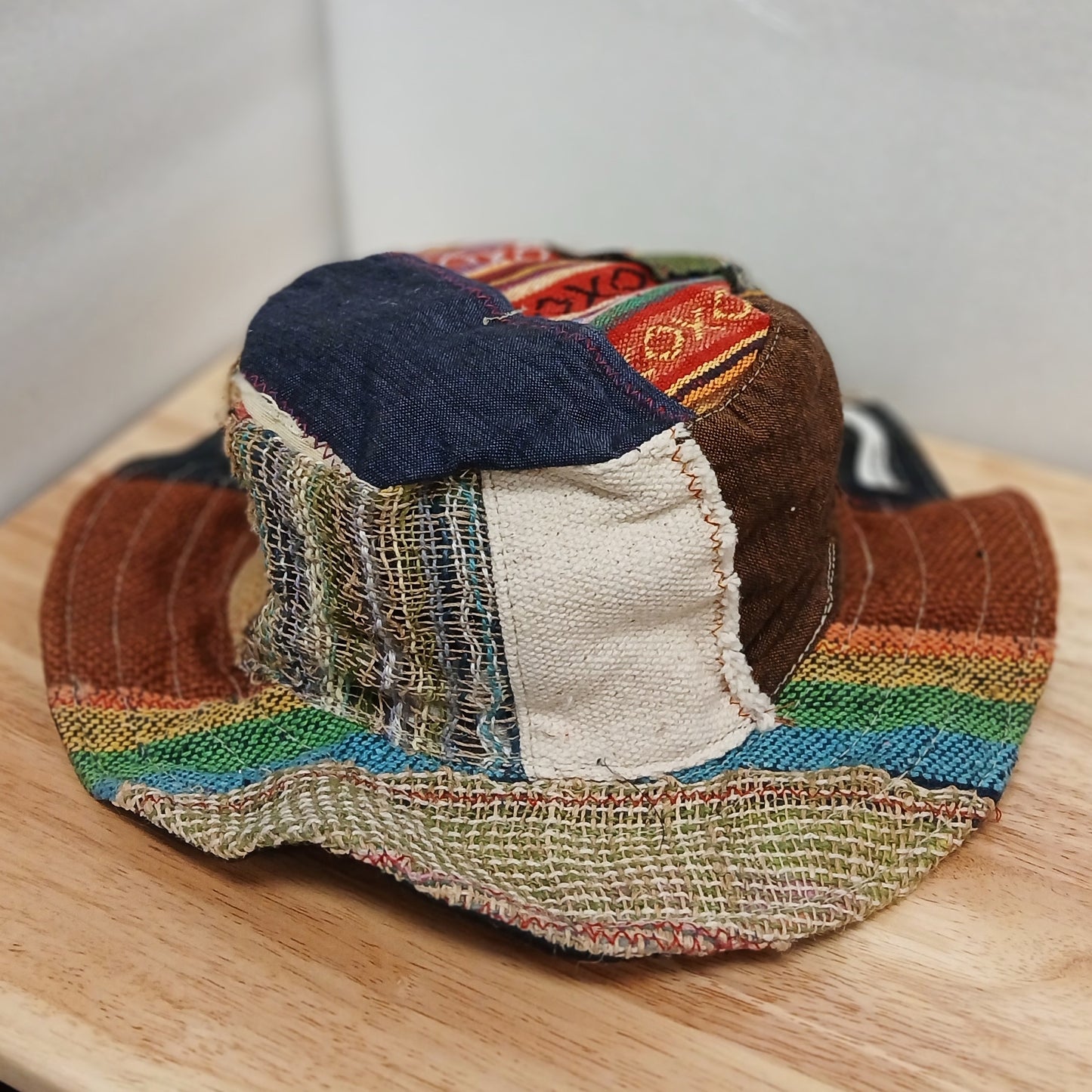 Patchwork Boho Bucket Hat (Assorted Styles)