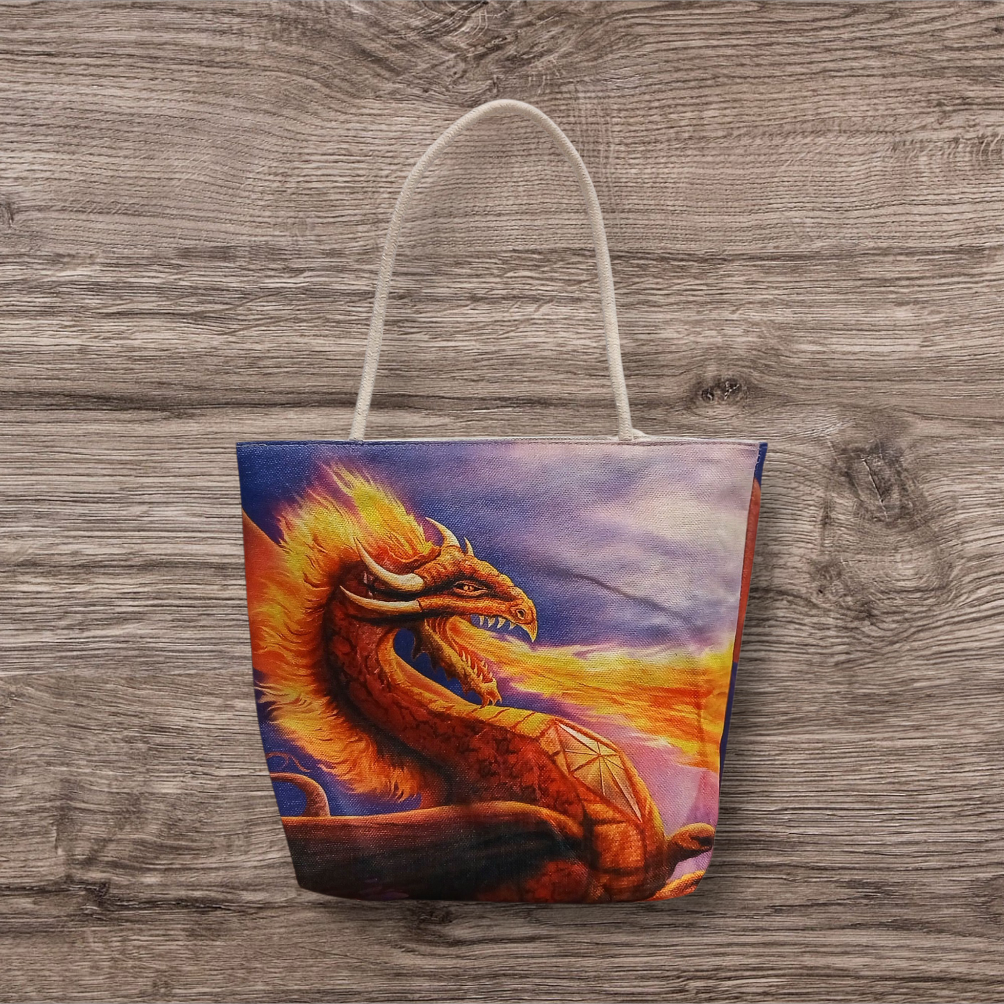 Jute Rope Handle Tote
