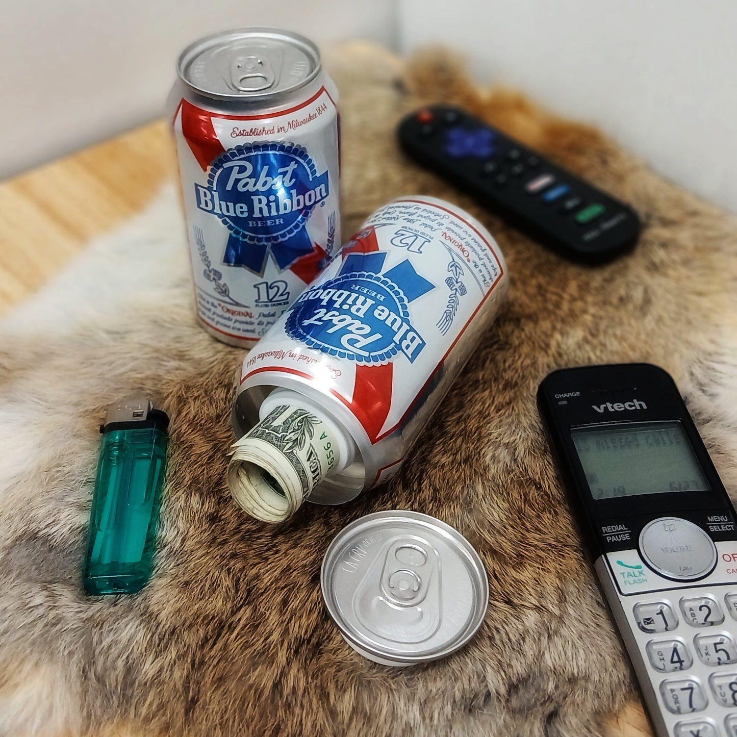 Cold One with a Twist - Beer Stash Cans