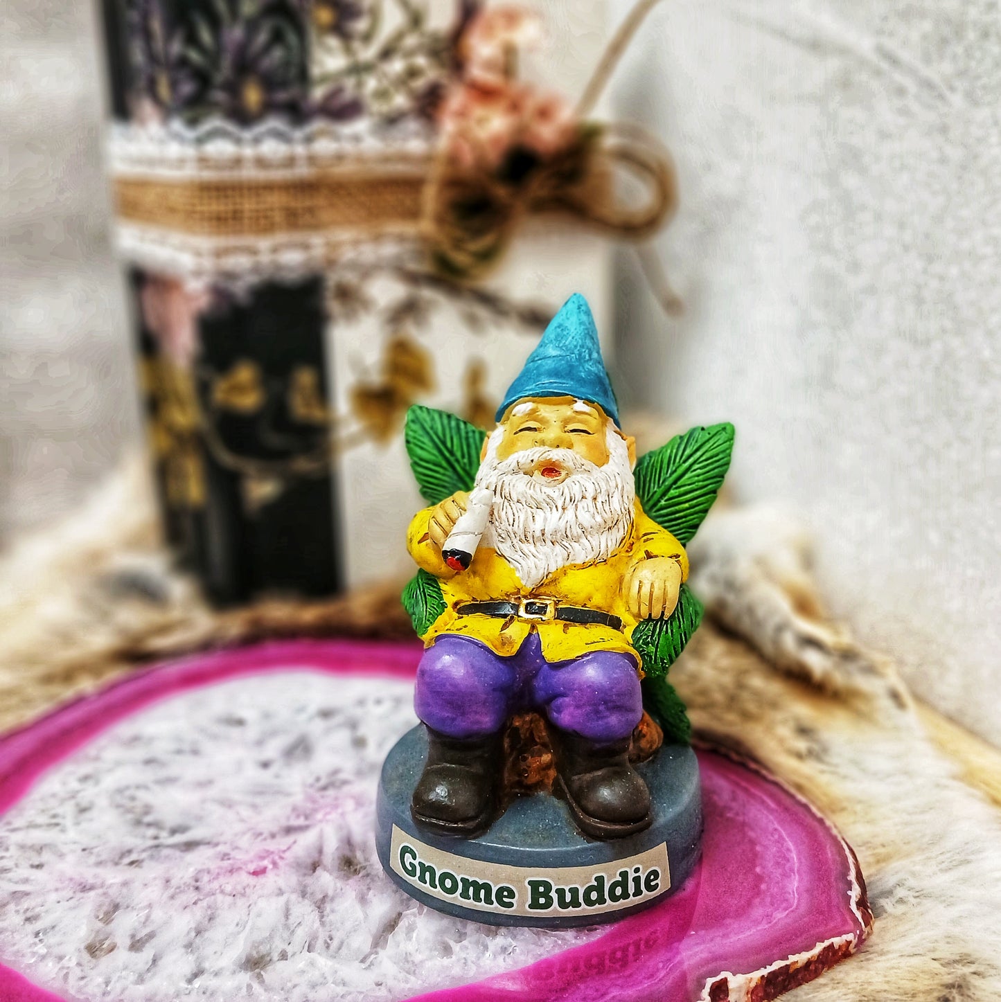 Chill Vibe Mini Gnome Figurines