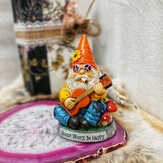 Chill Vibe Mini Gnome Figurines