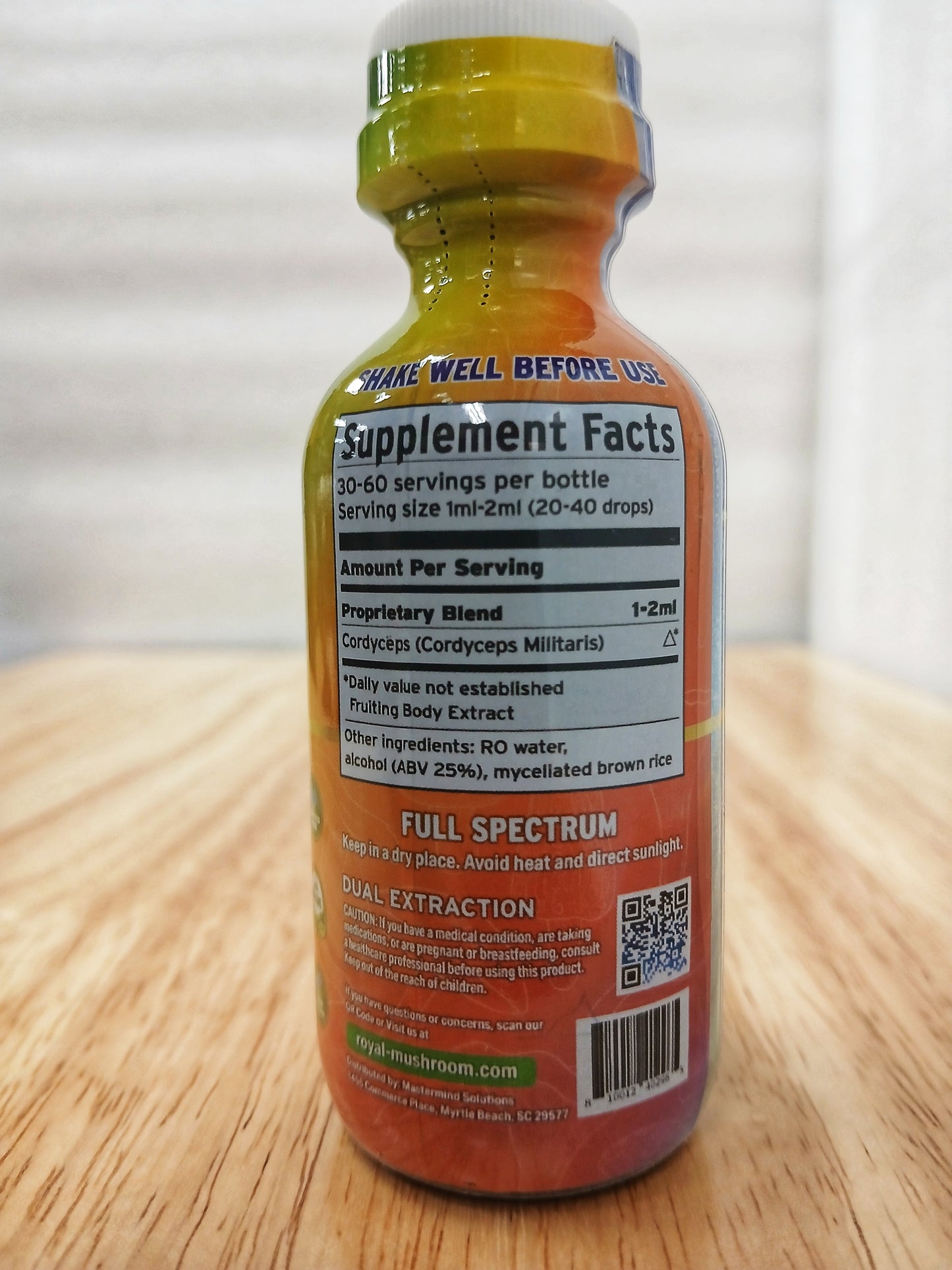 Royal Mushroom - Cordyceps Tincture (2oz)