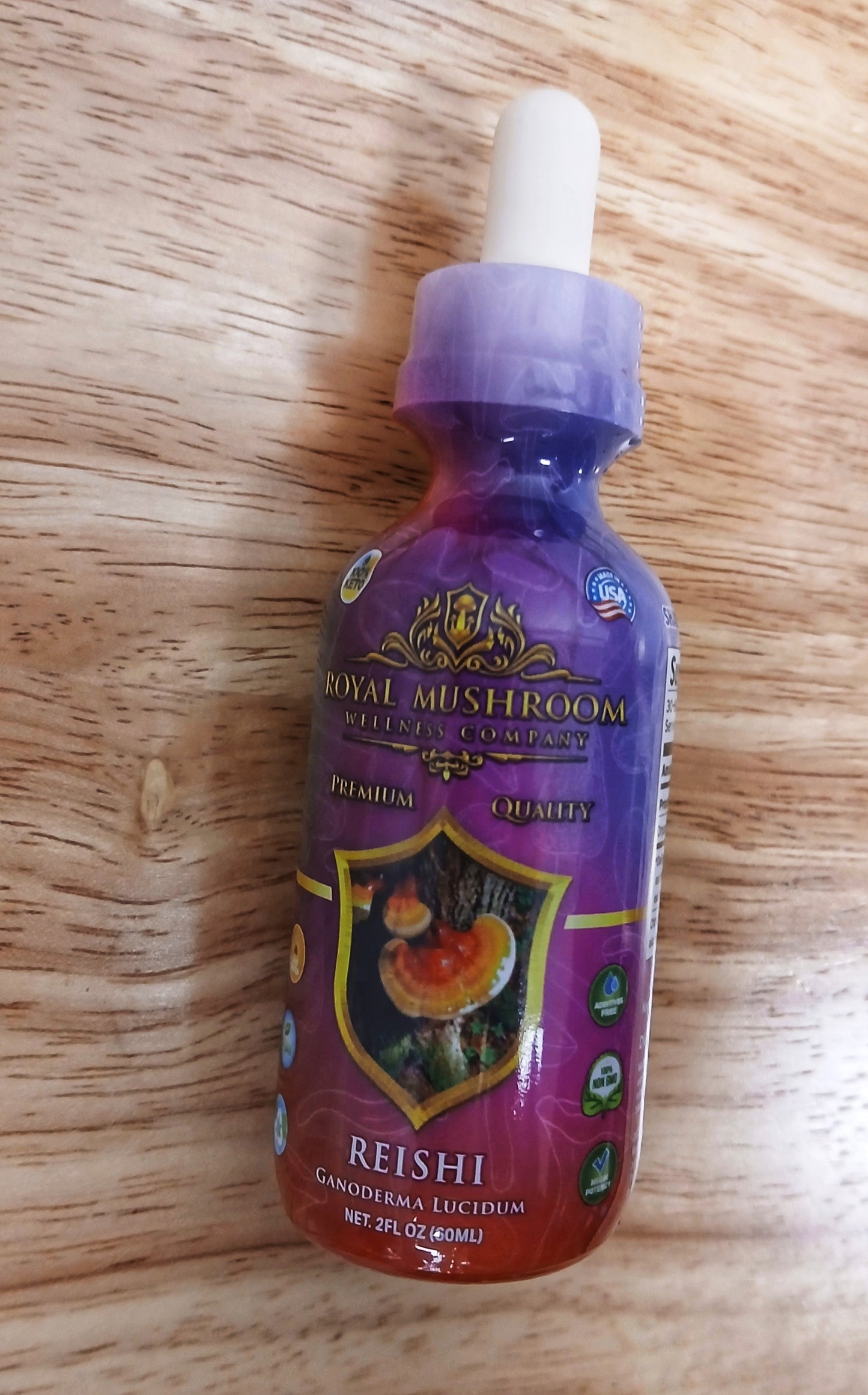 Royal Mushroom - Reishi Tincture (2oz)