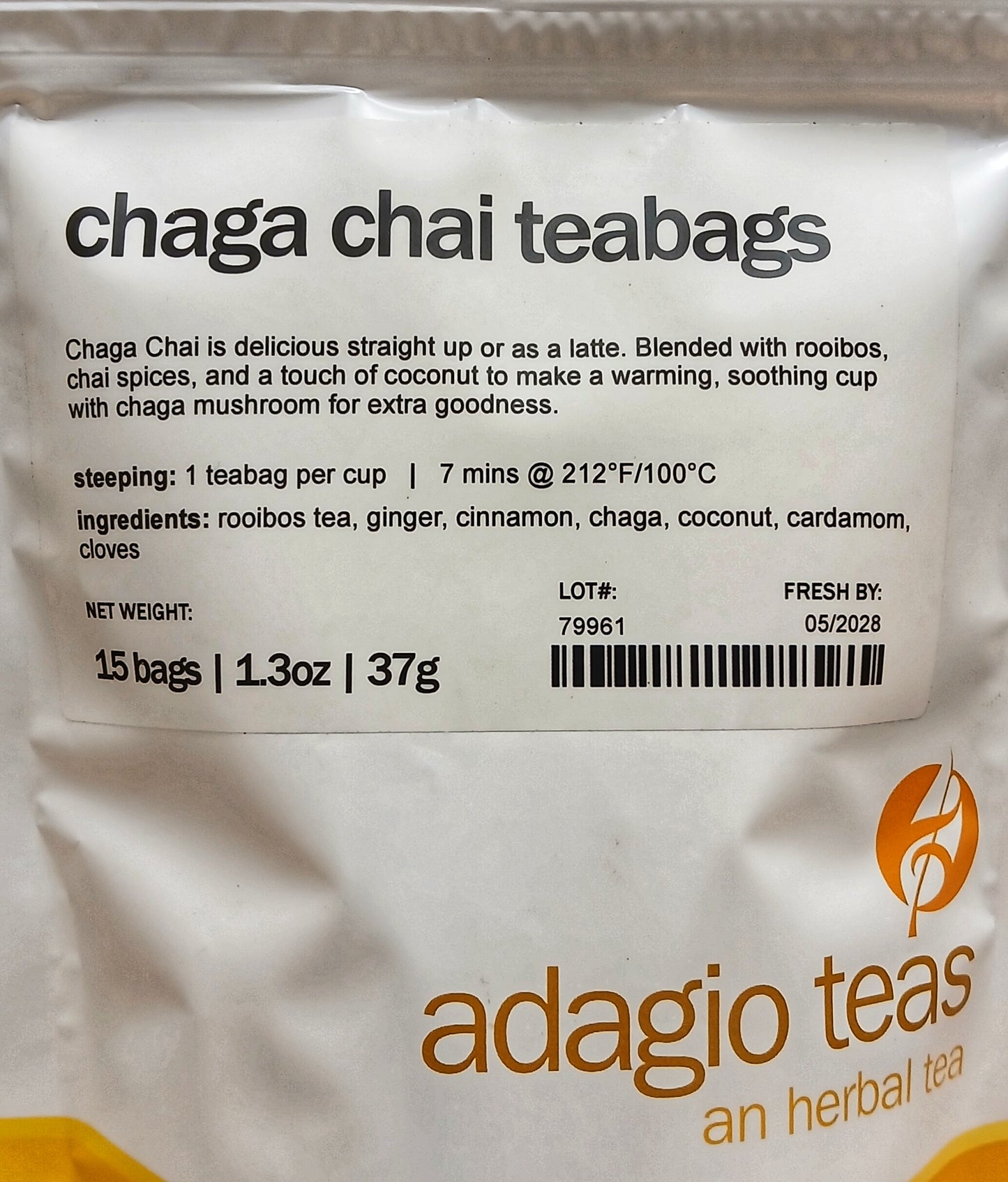 Chaga Chai - Herbal Tea