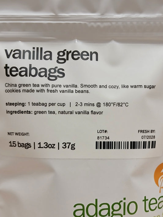 Vanilla - Green Tea