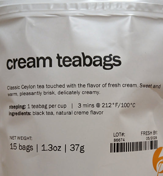 Cream - Black Tea