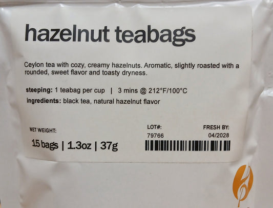 Hazelnut - Black Tea