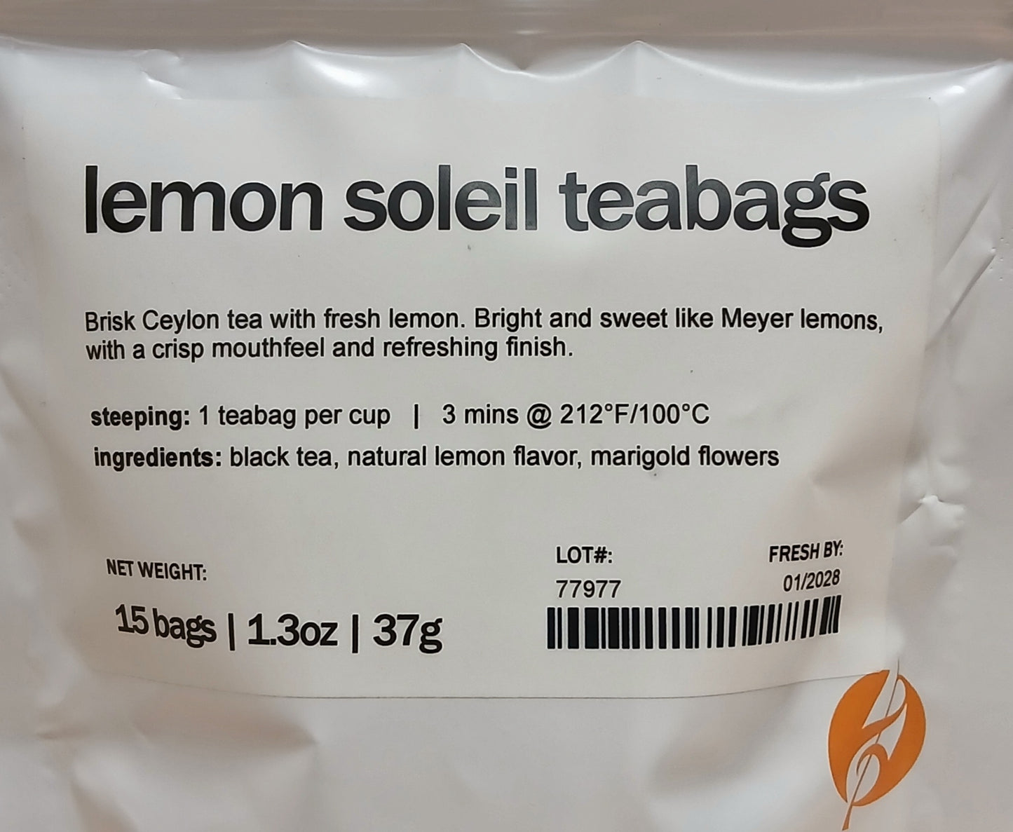 Lemon Soleil - Black Tea