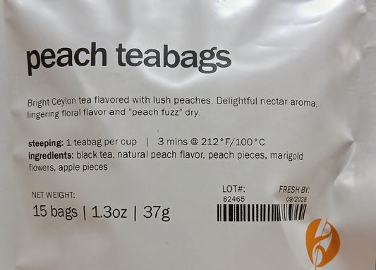 Peach - Black Tea