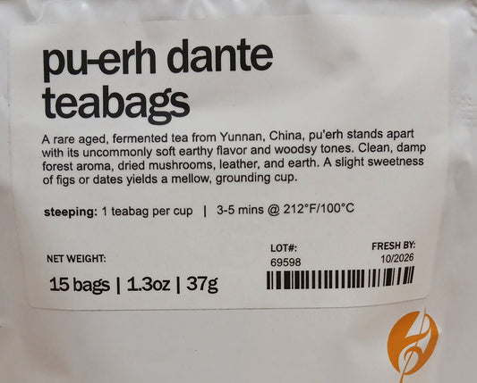 Pu'erh Dante - Black Tea