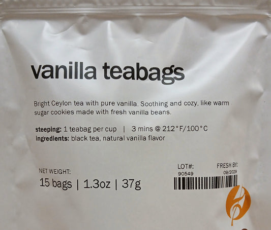Vanilla - Black Tea