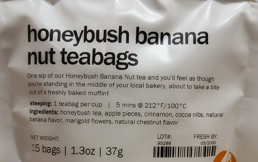 Honeybush Banana Nut - Herbal Tea