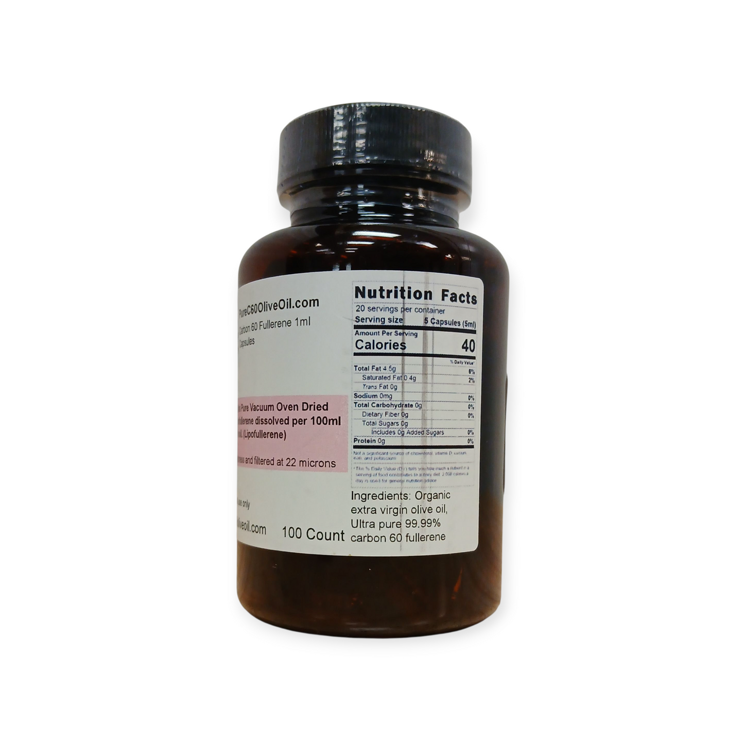 Carbon 60 Capsules- Extra Virgin Olive Oil