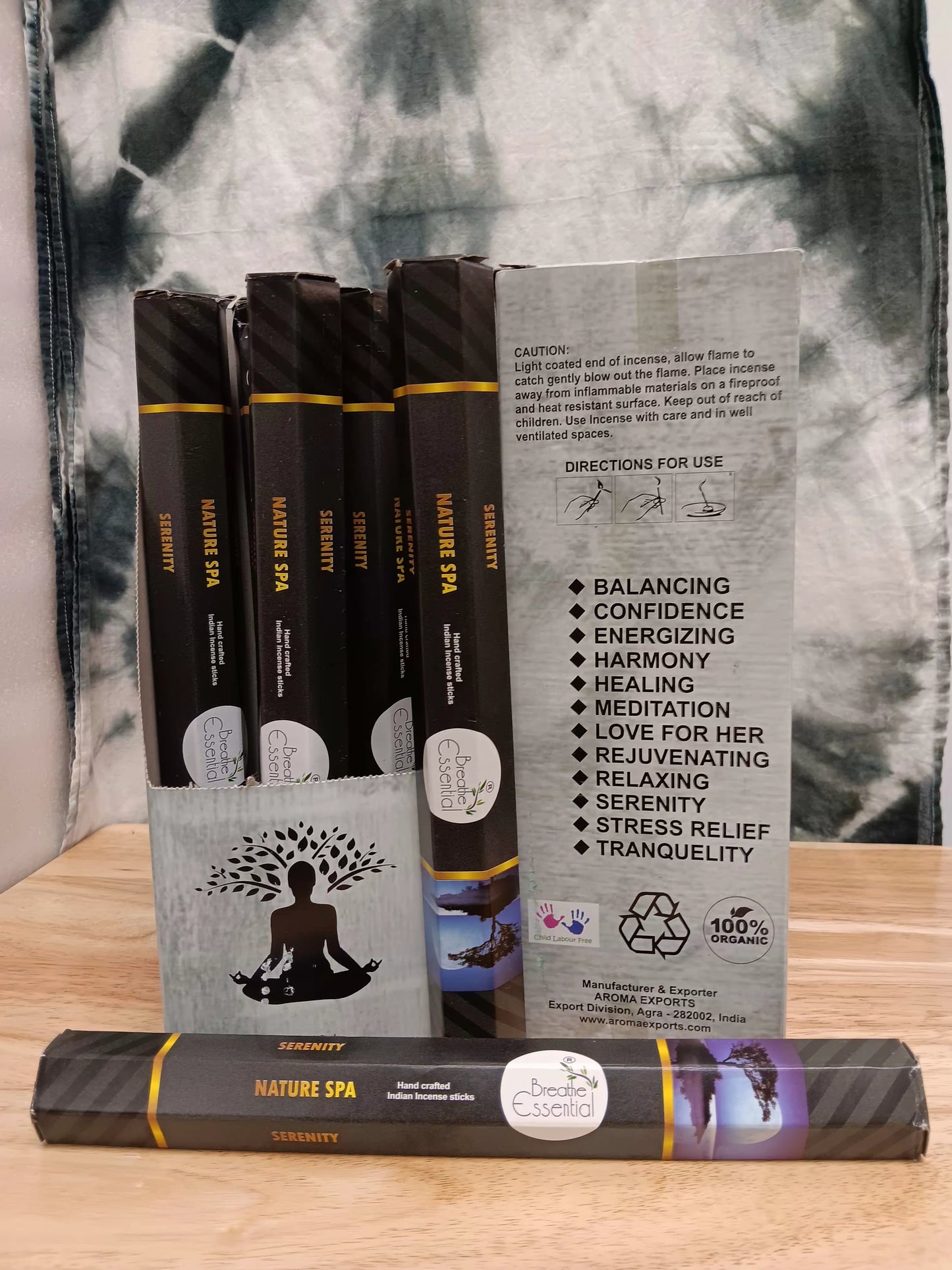 Nature Spa Incense Sticks - Relaxing & Refreshing