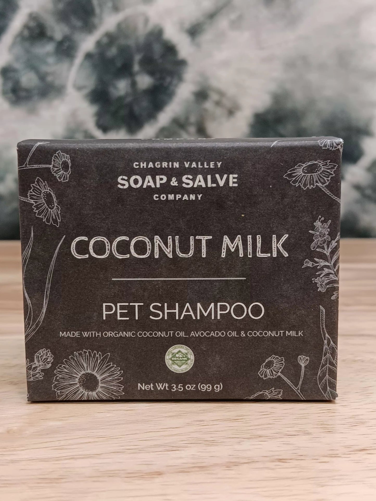Coconut Milk Pet Shampoo (3.5 oz bar)