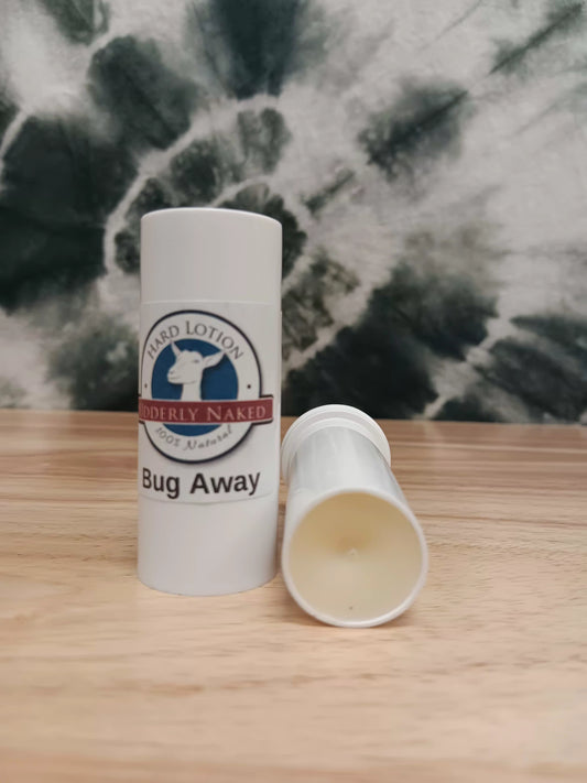 Bug Away Hard Lotion Stick - Natural Insect Defense