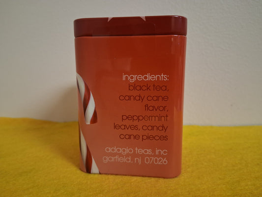 Adagio loose leaf black tea in tin can