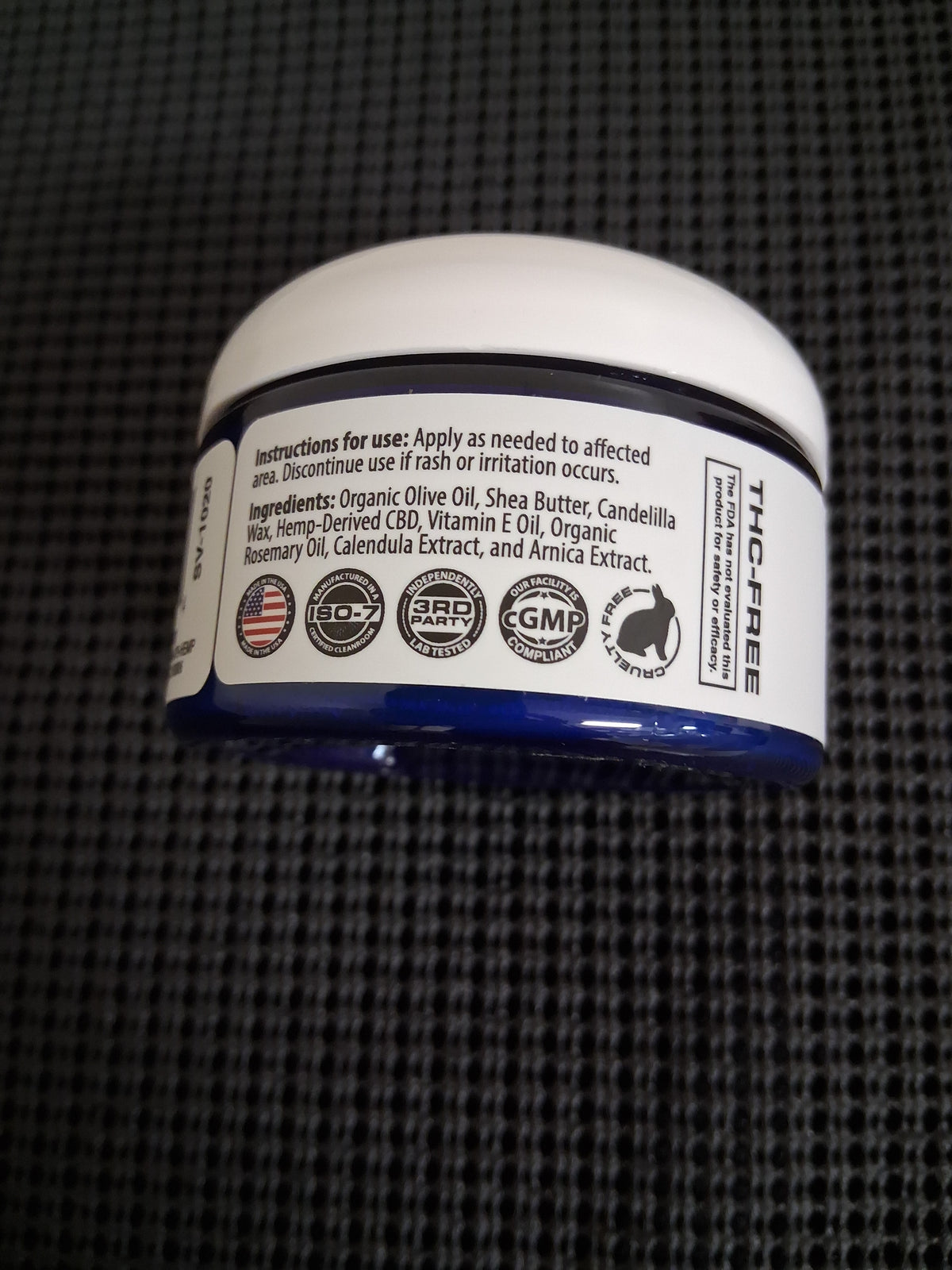 Active CBD 1100MG SALVE 4 OZ.(113G) Arnica&Rosemary