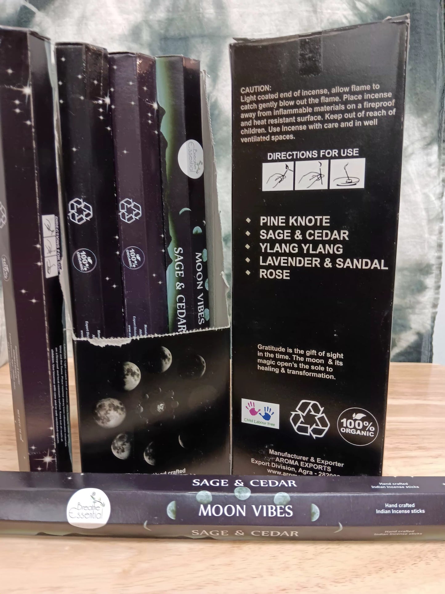 Moon Vibes Incense Sticks - Mystical & Soothing