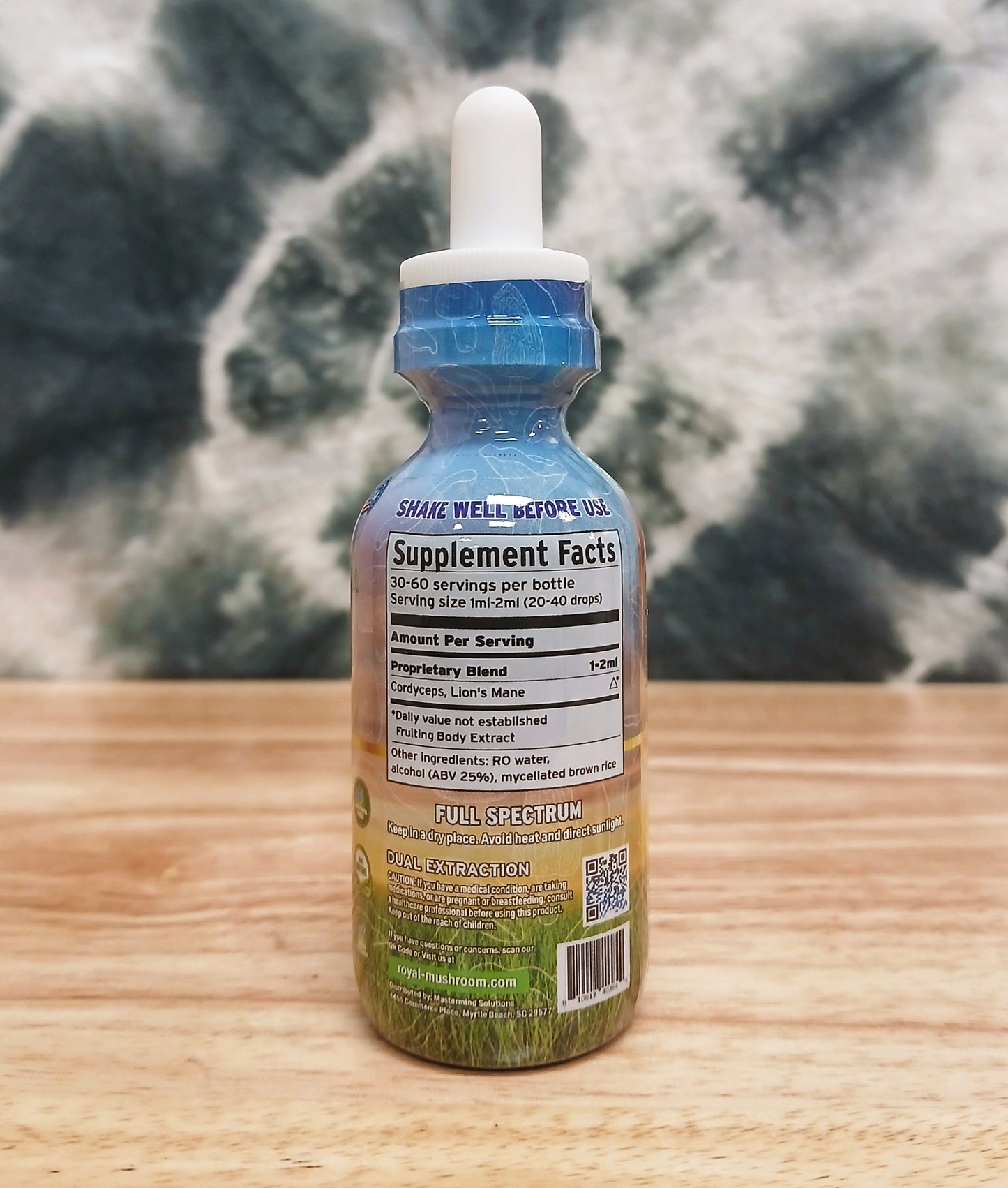 Royal Mushroom - Day Time Focus & Energy Tincture (2oz)