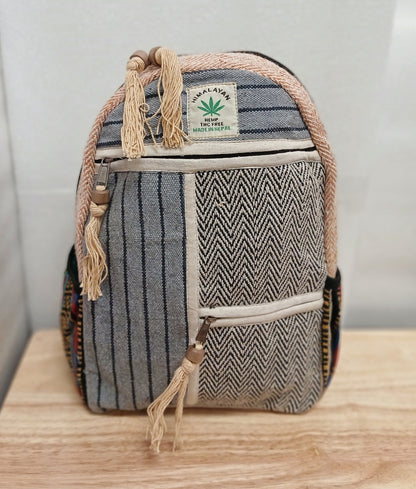Medium Hemp Backpack- Desert Dusk
