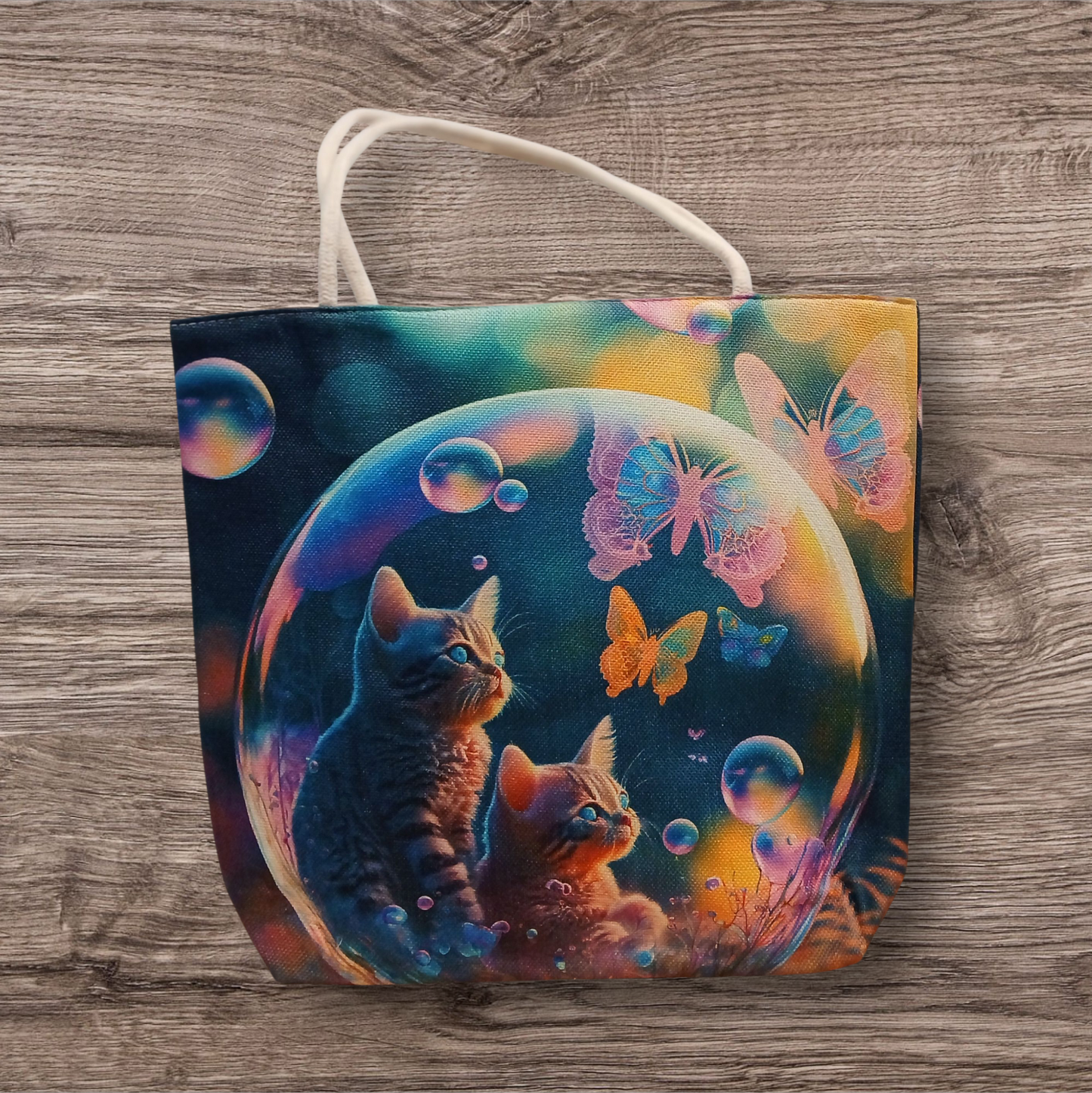 Jute Rope Handle Tote