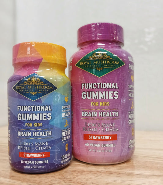 Royal Mushroom Gummies (Children)- Brain Health