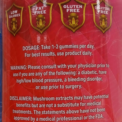 Royal Mushroom Gummies (Children)- Brain Health