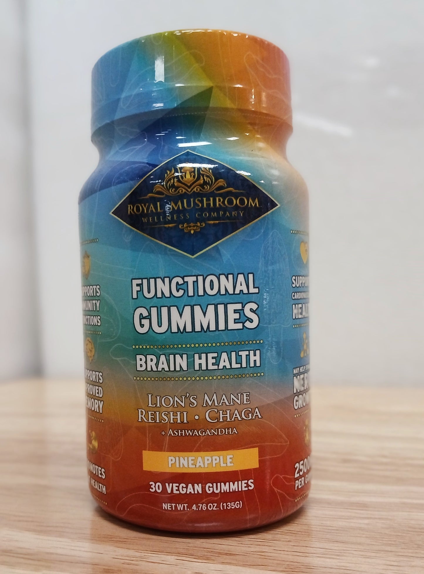 Royal Mushroom Gummies (Adult) - Brain Health