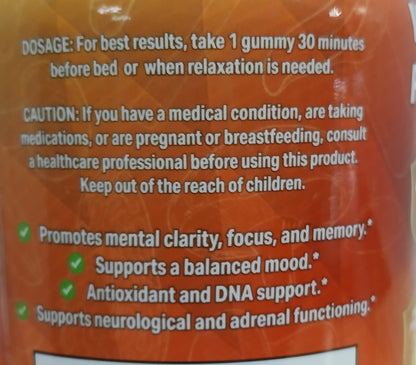 Royal Mushroom Gummies (Adult) - Brain Health