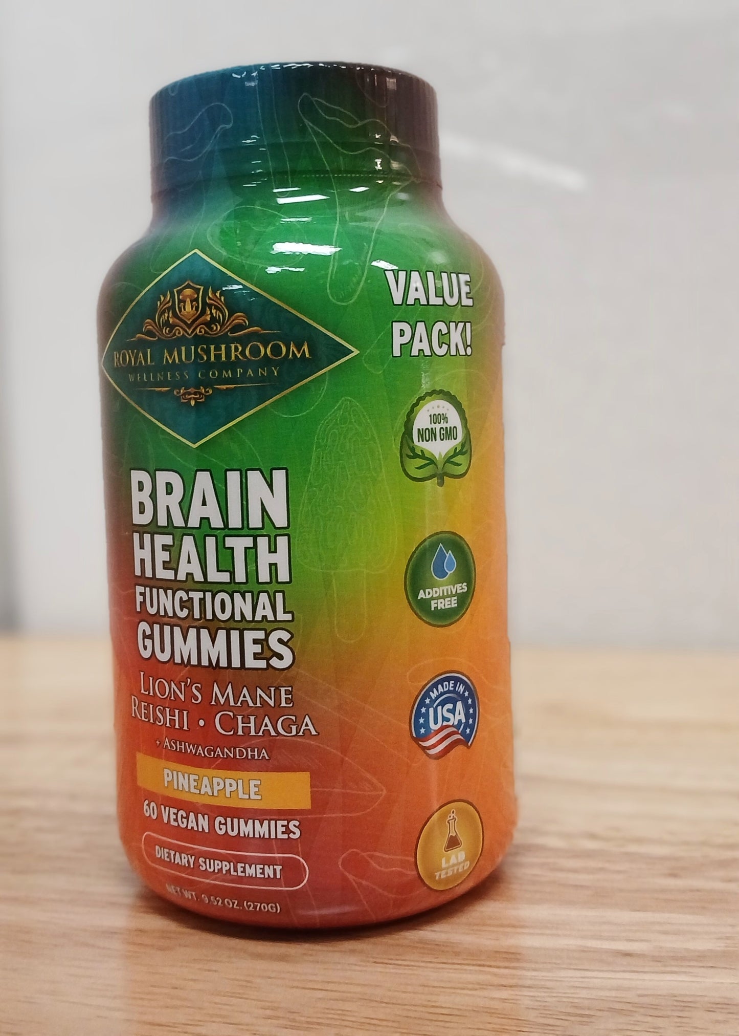 Royal Mushroom Gummies (Adult) - Brain Health