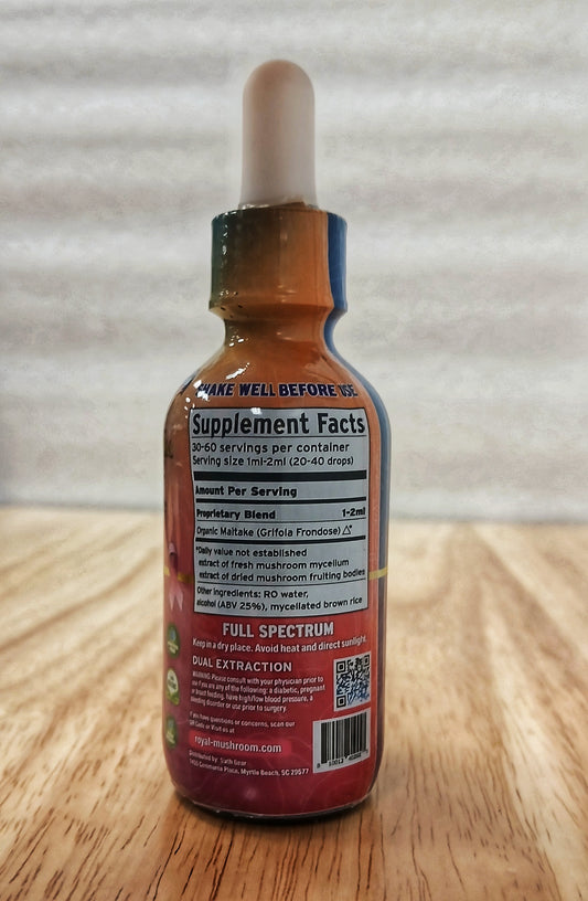 Royal Mushroom - Maitake Tincture (2oz)