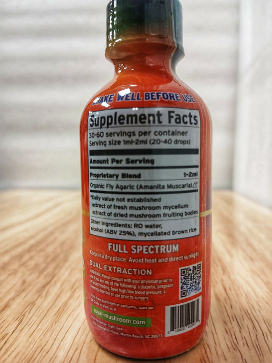 Royal Mushroom - Fly Agaric Tincture (2oz)