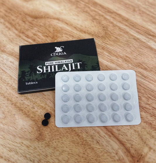Pure Himalayan Shilajit – 60 Tablets