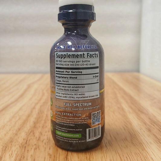 Royal Mushroom - Nighttime Relax & Restore Tincture (2oz)