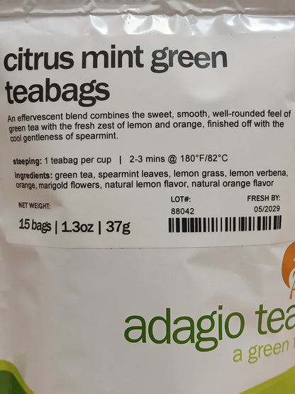 Citrus Mint - Green Tea
