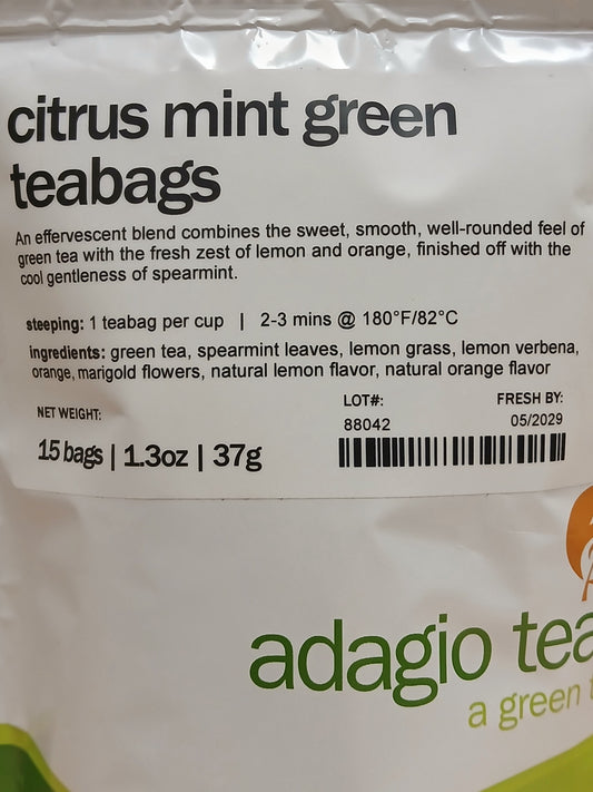 Citrus Mint - Green Tea