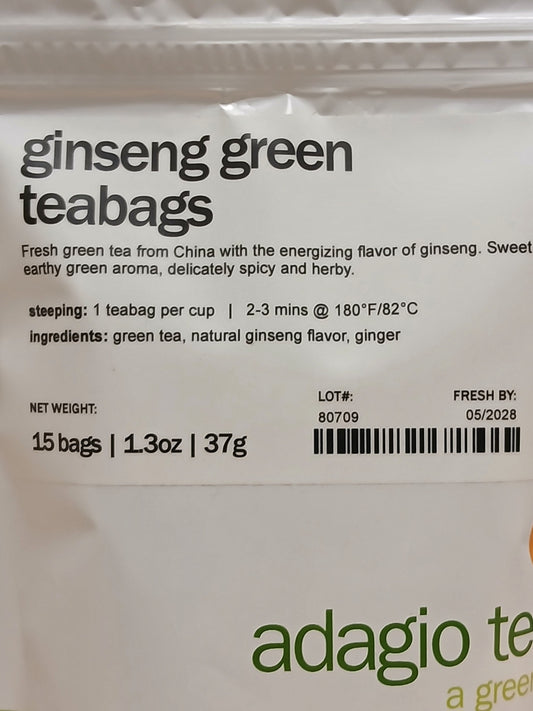 Ginseng - Green Tea