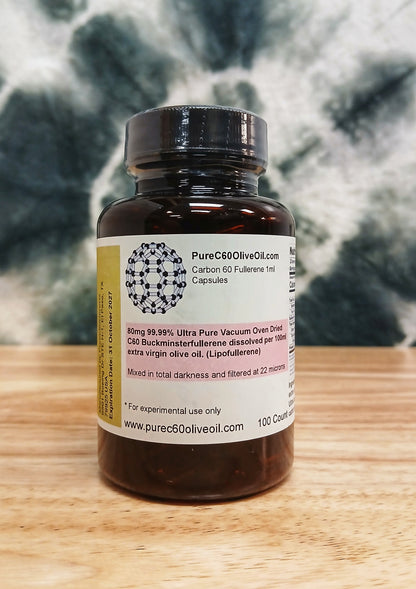 Carbon 60 Capsules- Extra Virgin Olive Oil