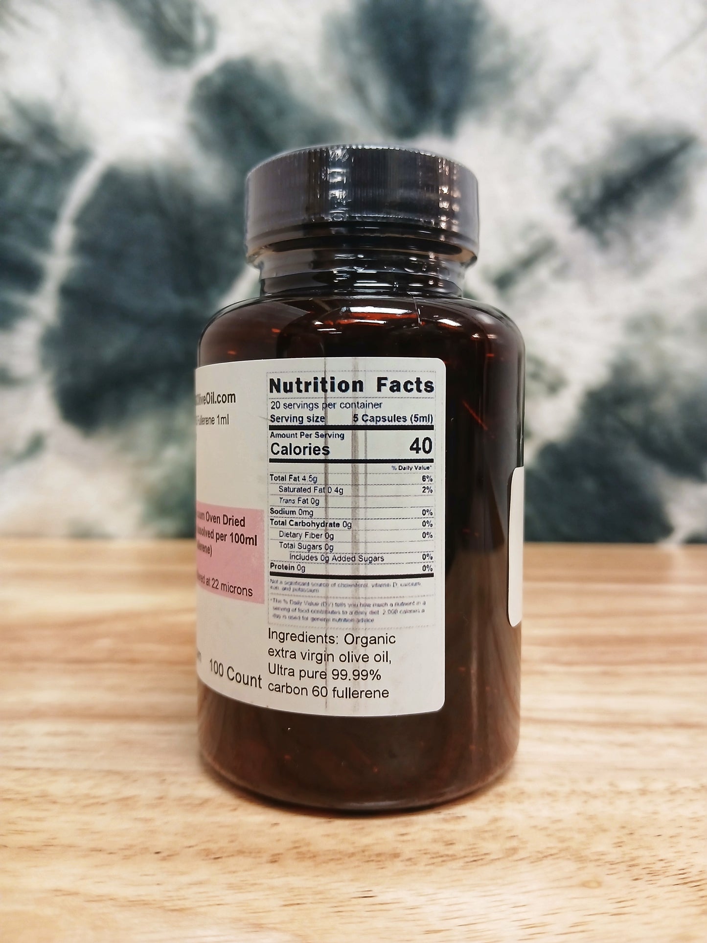 Carbon 60 Capsules- Extra Virgin Olive Oil