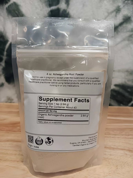 Organic Ashwagandha Root Powder