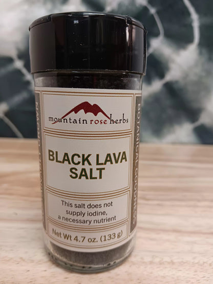 Black Lava Salt 4.7oz.