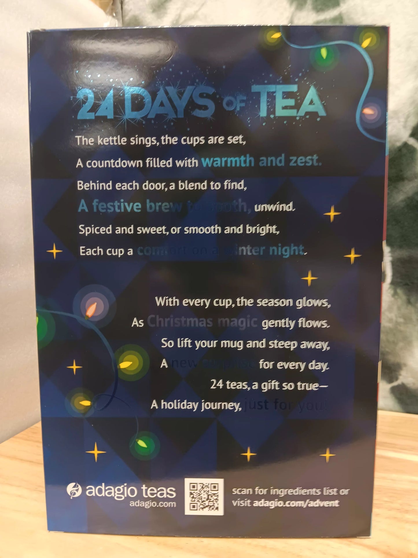 Nutcracker Advent Calendar - teabags
