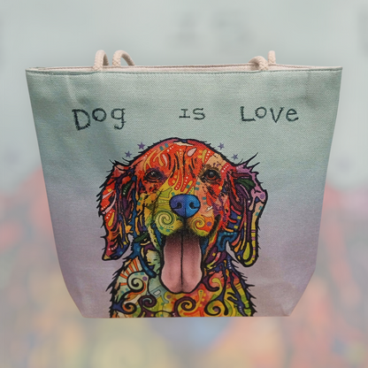 Jute Rope Handle Tote