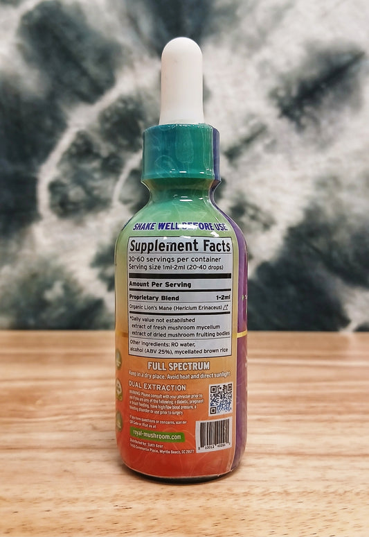 Royal Mushroom - Lion's Mane Tincture (2oz)