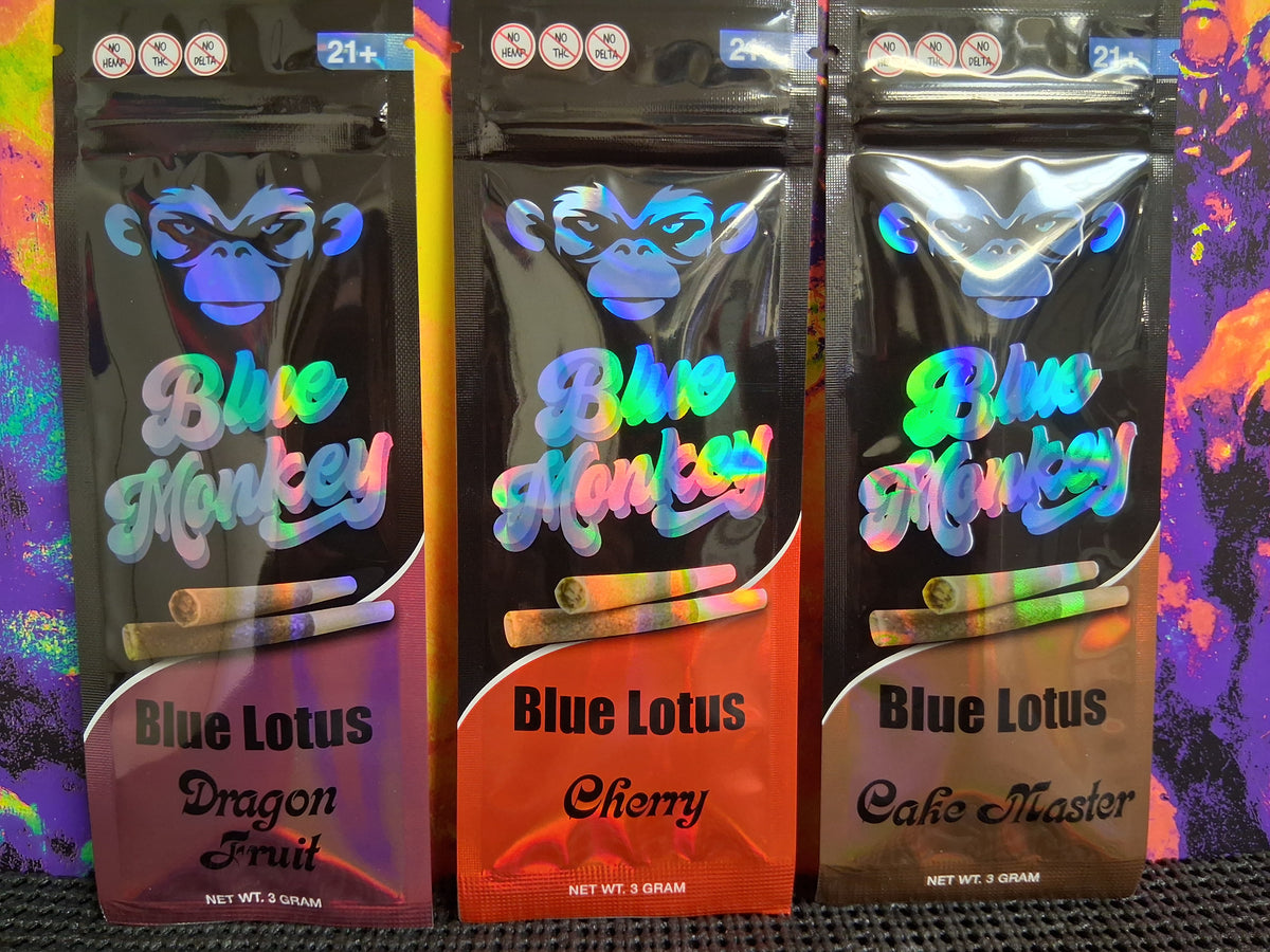 Blue Monkey/Blue Lotus 2pk pre-rolls