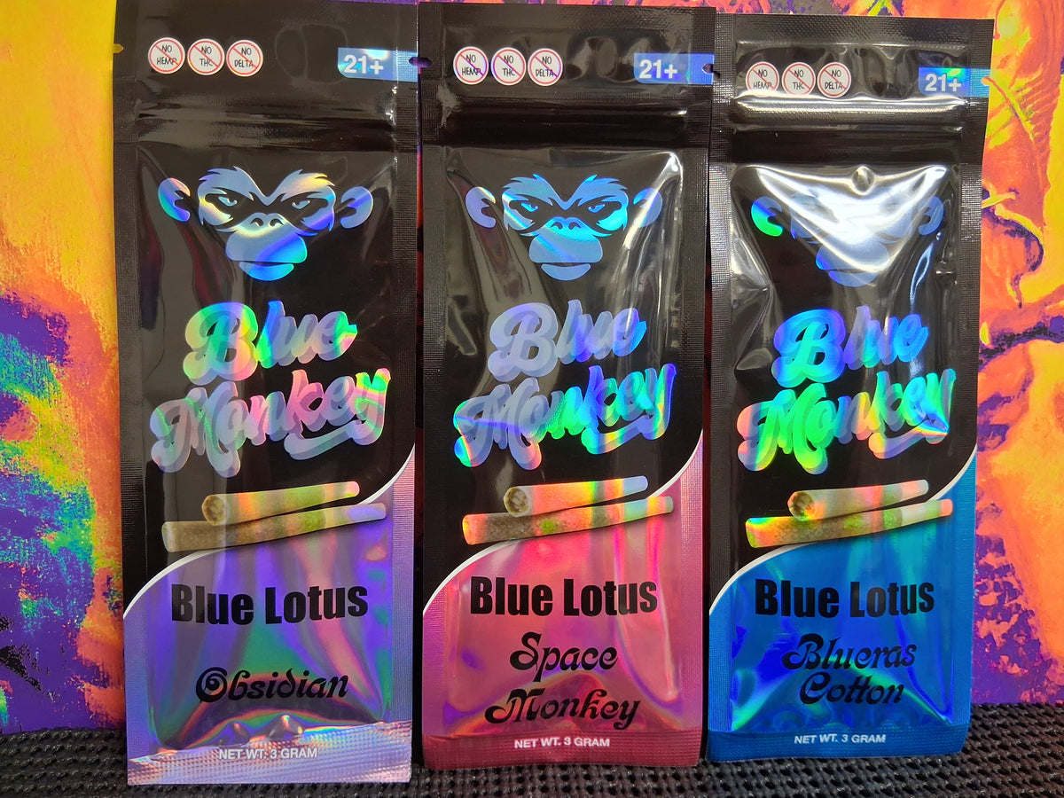 Blue Monkey/Blue Lotus 2pk pre-rolls